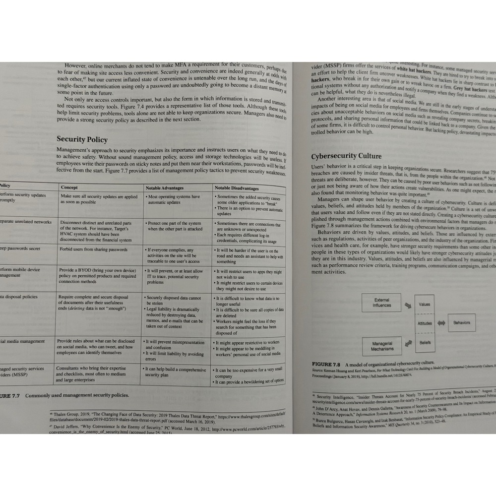 Managing &‎ Using Information Systems 7th Ed Strategic Paper Back - Picture 8 of 12